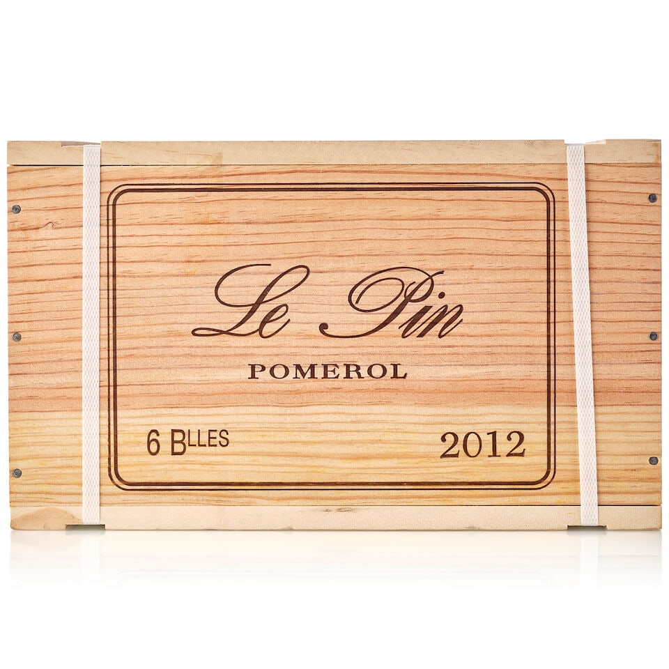 Le Pin, 2012 (6x 750ml): Le Pin, 2012 (6x 750ml) Region: Bordeaux Packaging: owc, banded For further information on this lot please visit Bonhams.com For further information about this lot please visit the lot listing