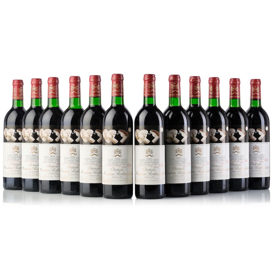 Château Mouton Rothschild, 1986 (12x 750ml) (1 of 1)
