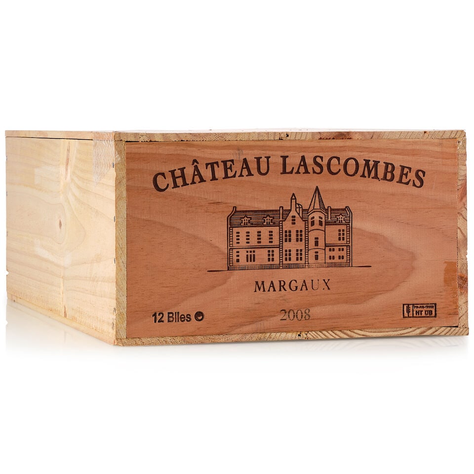 Château Lascombes, 2008 (12x 750ml): Château Lascombes, 2008 (12x 750ml) Region: Bordeaux Packaging: owc For further information on this lot please visit Bonhams.com For further information about this lot please