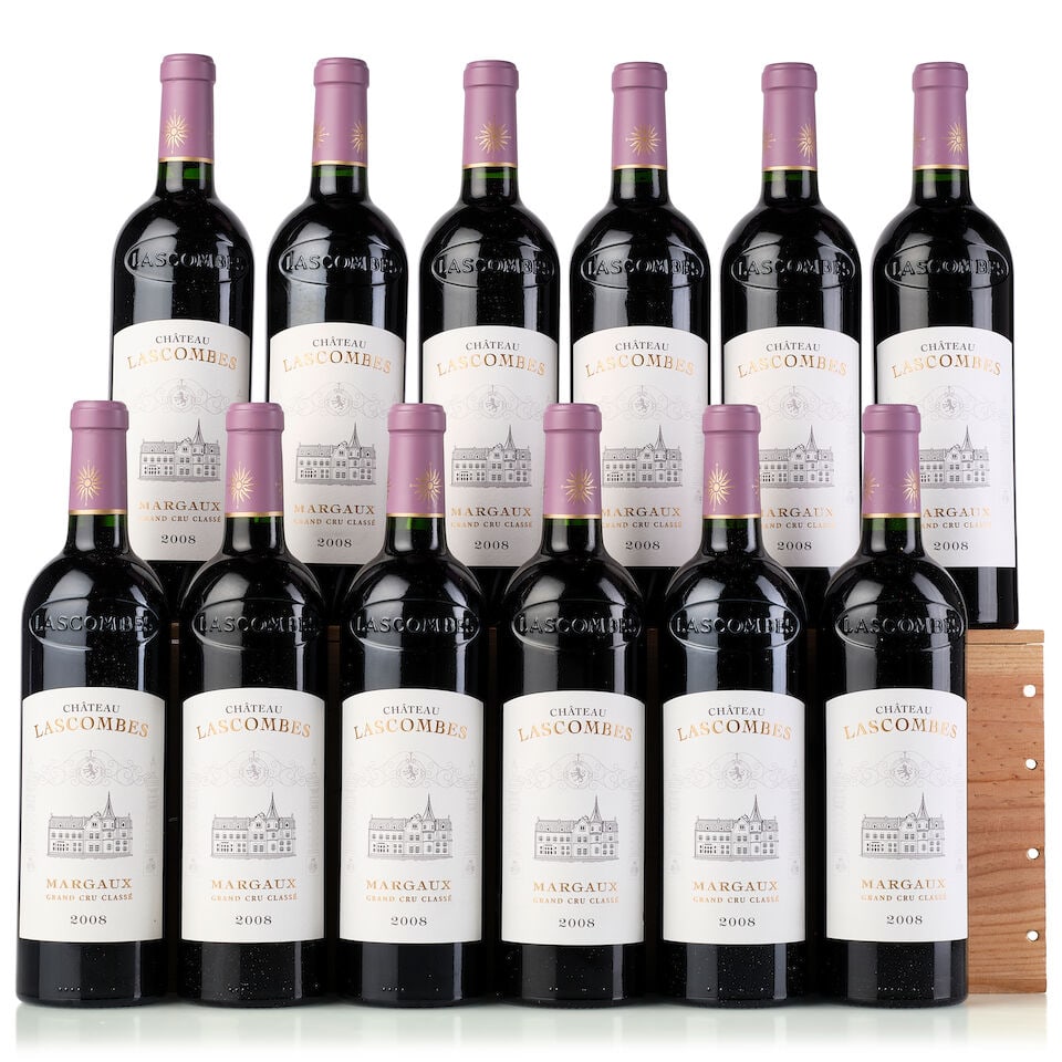 Château Lascombes, 2008 (12x 750ml): Château Lascombes, 2008 (12x 750ml) Region: Bordeaux Packaging: owc For further information on this lot please visit Bonhams.com For further information about this lot please