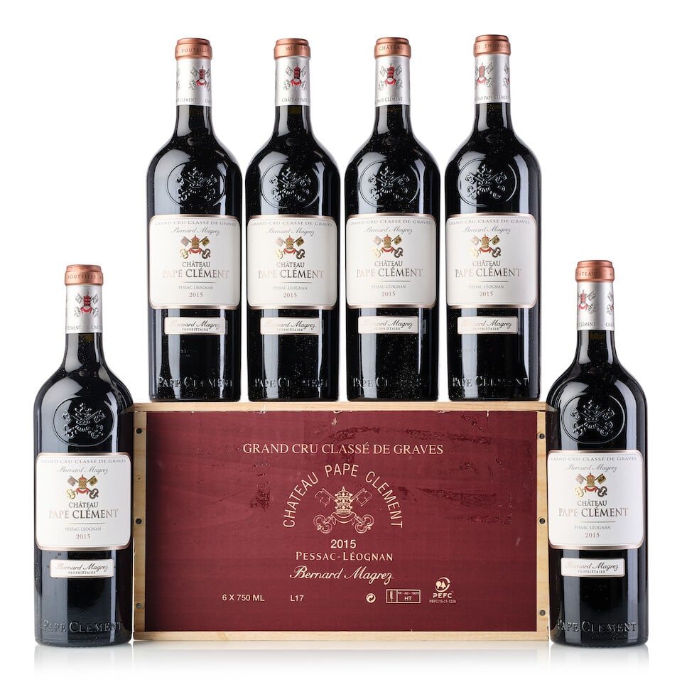 Château Pape Clément, 2015 (12x 750ml): Château Pape Clément, 2015 (12x 750ml) Region: Bordeaux Packaging: 2owc6 For further information on this lot please visit Bonhams.com For further information about this lot please