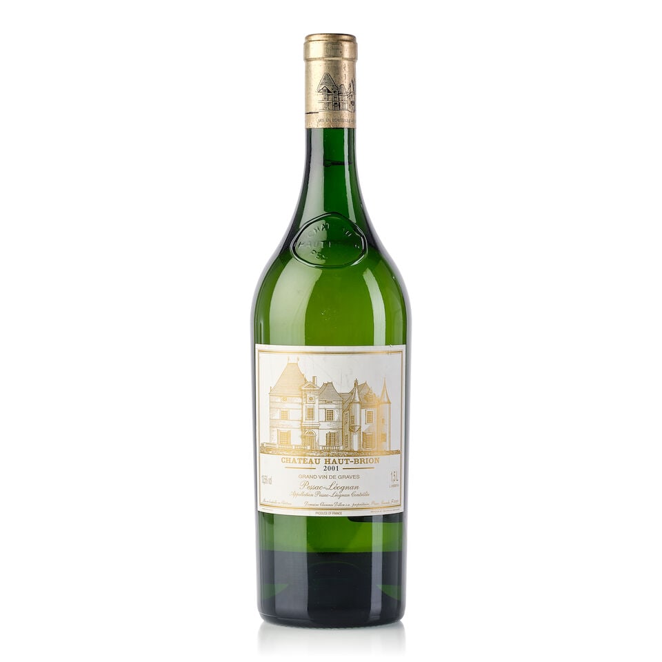 Château Haut Brion Blanc, 2001 (1x Magnum): Château Haut Brion Blanc, 2001 (1x Magnum) Region: Bordeaux Capsule: slightly scuffed Label: slightly scuffed For further information on this lot please visit Bonhams.com For further information 