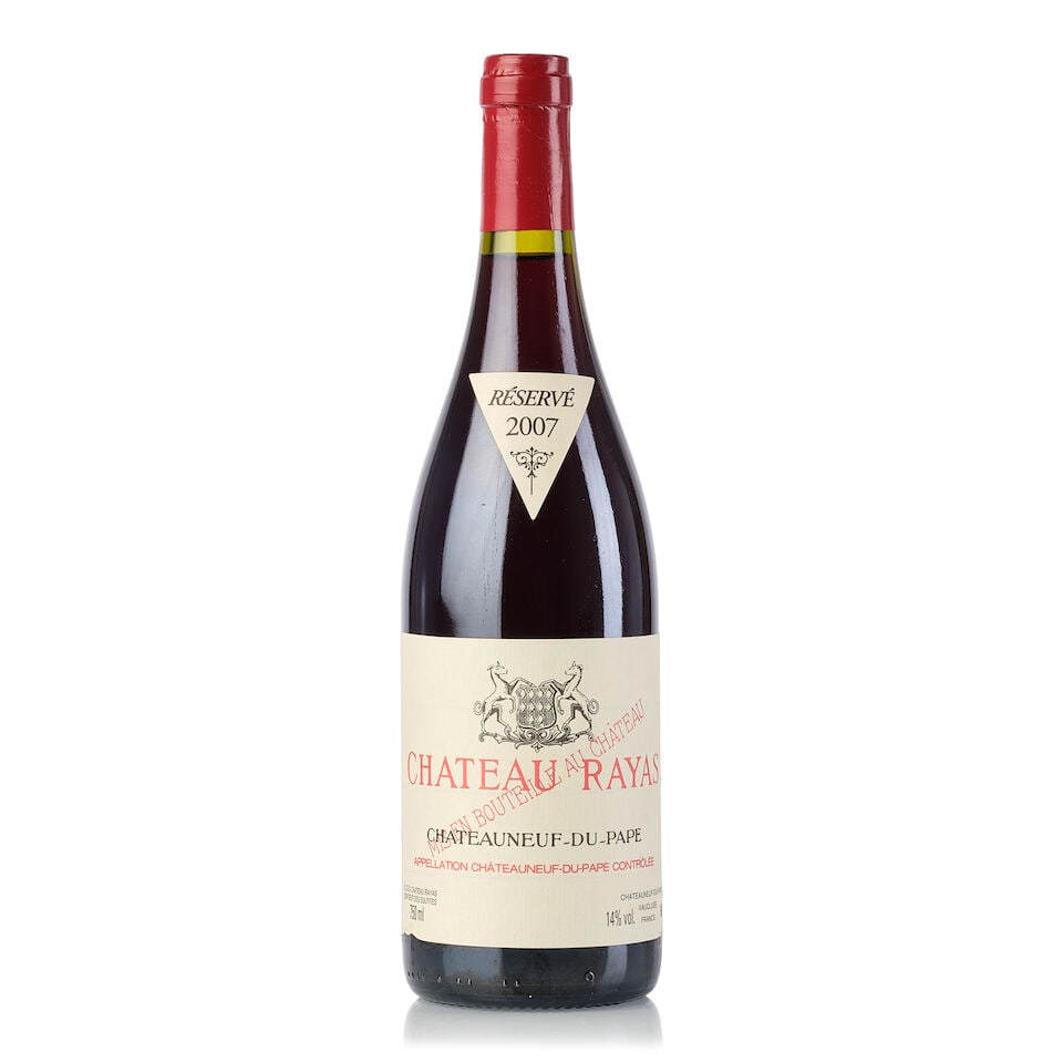 Château Rayas Châteauneuf-du-Pape, 2007 (1x 750ml): Château Rayas Châteauneuf-du-Pape, 2007 (1x 750ml) Region: Rhone Valley For further information on this lot please visit Bonhams.com For further information about this lot please visit the