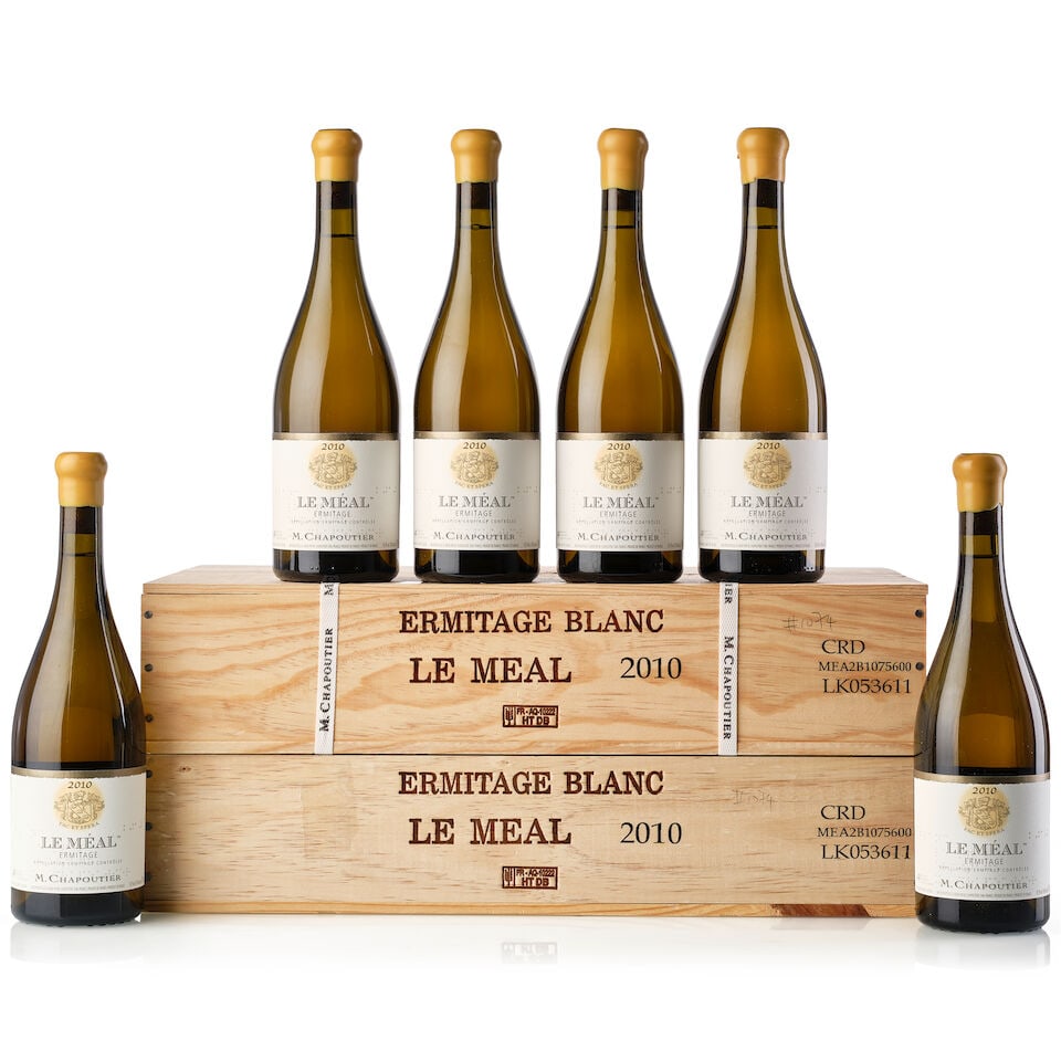 M. Chapoutier Ermitage Le Méal Blanc, 2010 (12x 750ml): M. Chapoutier Ermitage Le Méal Blanc, 2010 (12x 750ml) Region: Rhone Valley Packaging: owc6, banded; owc6 For further information on this lot please visit Bonhams.com For further information abou