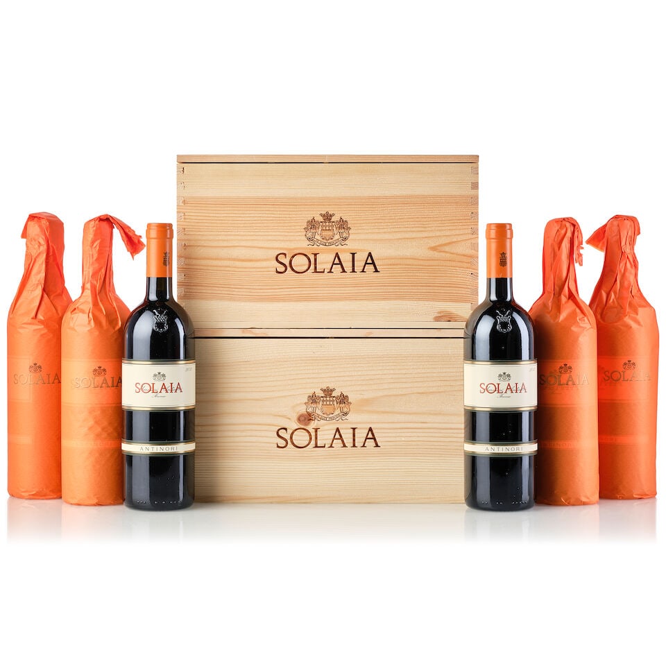 Solaia, 2013 (12x 750ml): Solaia, 2013 (12x 750ml) Region: Italy Packaging: 2owc6 For further information on this lot please visit Bonhams.com For further information about this lot please visit the lot listing