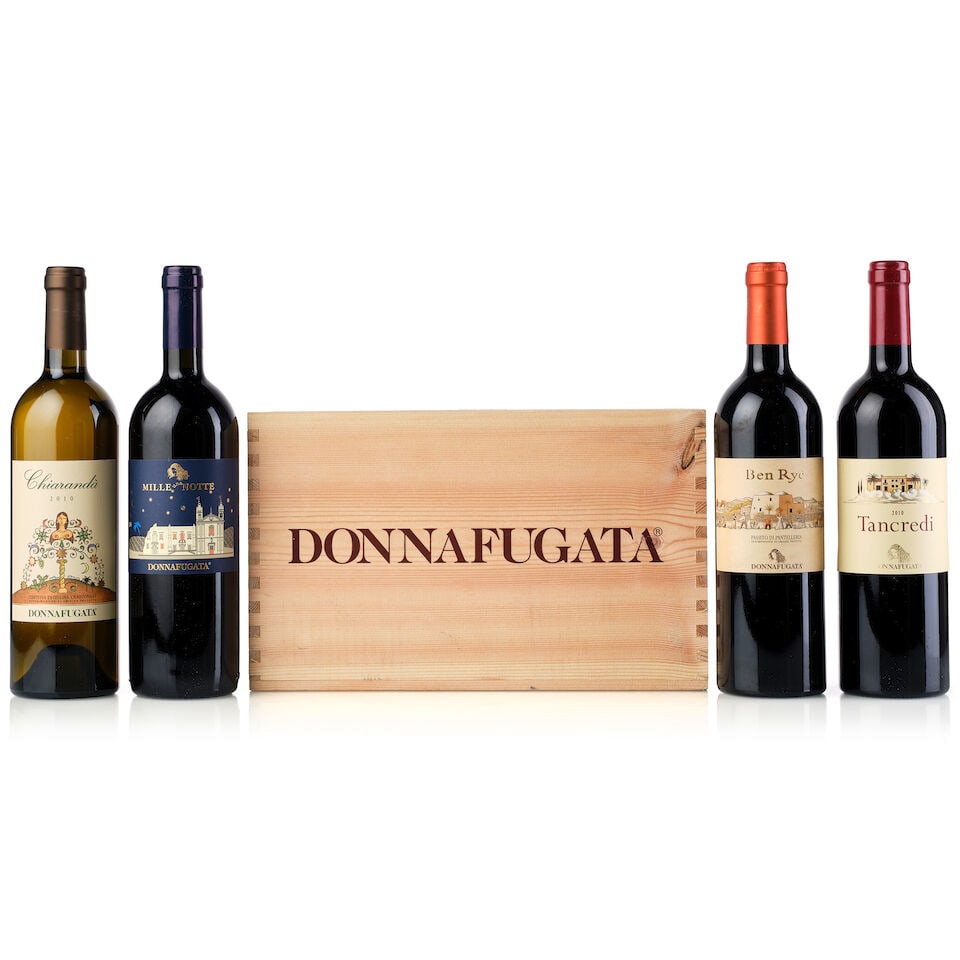 Chiarandà, 2010 (4x 750ml) Tancredi Rosso, 2010 (4x 750ml) Mille e Una Notte, 2008 (4x 750m... (1 of 1)