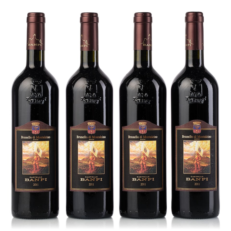 Castello Banfi Brunello di Montalcino, 2011 (10x 750ml): Castello Banfi Brunello di Montalcino, 2011 (10x 750ml) Region: Italy Packaging: 1oc6 For further information on this lot please visit Bonhams.com For further information about this lot please