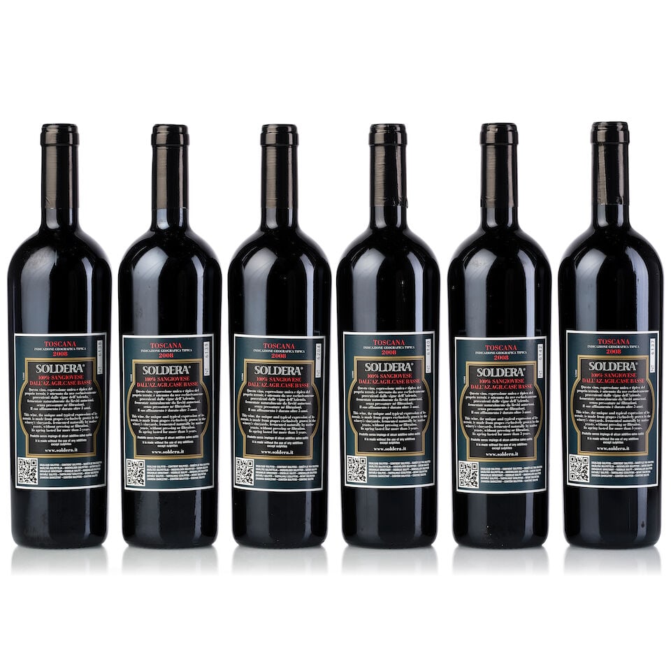 Gianfranco Soldera Case Basse Toscana Sangiovese, 2008 (6x 750ml) - 2