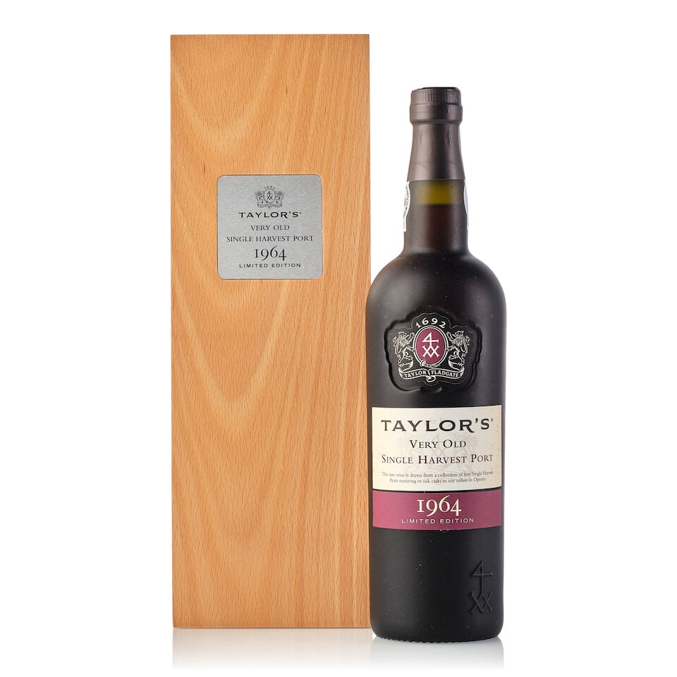 Taylor's Very Old Single Harvest Port (Limited Edition), 1964 (7x 750ml) - 2