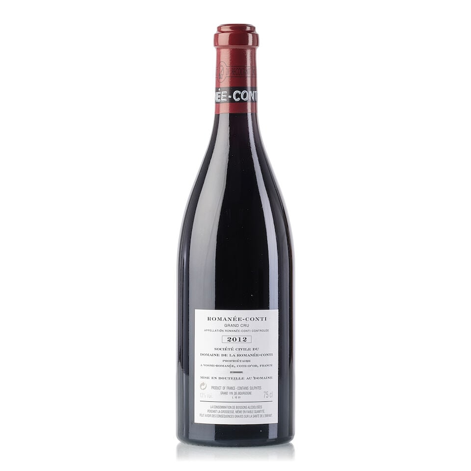 Domaine de la Romanée-Conti Romanée Conti, 2012 (1x 750ml) - 2