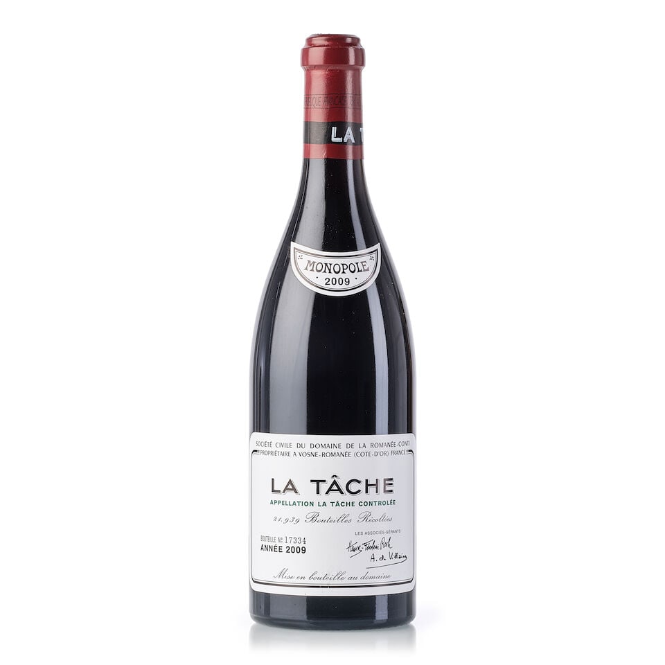 Domaine de la Romanée-Conti La Tâche, 2009 (1x 750ml): Domaine de la Romanée-Conti La Tâche, 2009 (1x 750ml) Region: Burgundy For further information on this lot please visit Bonhams.com For further information about this lot please visit the