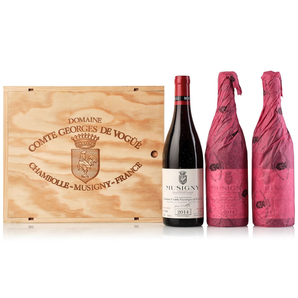 Domaine Comte Georges de Vogüé Musigny Vieilles Vignes, 2014 (6x 750ml): Domaine Comte Georges de Vogüé Musigny Vieilles Vignes, 2014 (6x 750ml) Region: Burgundy Packaging: 2owc3 For further information on this lot please visit Bonhams.com For further information