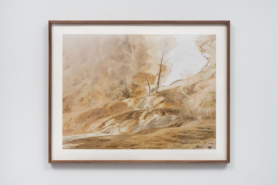 MARK POWER (B. 1959) Yellowstone National Park, Wyoming, USA. 03/2025 (Executed in 2026, this wo...: MARK POWER (B. 1959) Yellowstone National Park, Wyoming, USA. 03/2025 signed, titled and dated on the reverse archival pigment print framed: 62.8 x 79.9cm (24 3/4 x 31 1/2in). Executed in 2026, this