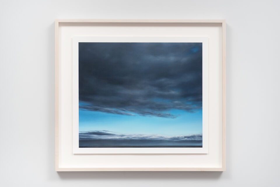 LISA MILROY (B. 1959) Sky framed: 55.8 x 62.6cm (22 x 24 5/8in). (Executed in 2025, this work i...: LISA MILROY (B. 1959) Sky signed, titled and dated on the reverse archival giclee print framed: 55.8 x 62.6cm (22 x 24 5/8in). Executed in 2025, this work is number 5 from an edition of 35. Footnotes: