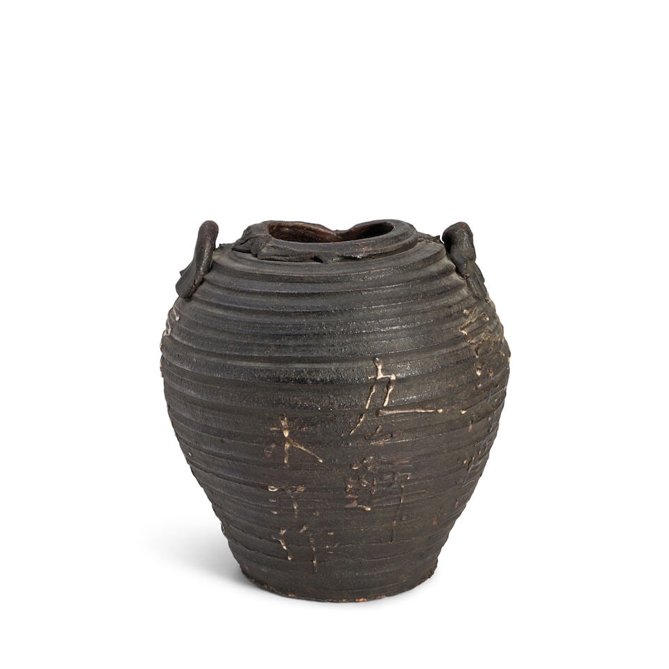 A Stoneware Jar, Japan, 20th century, - 3