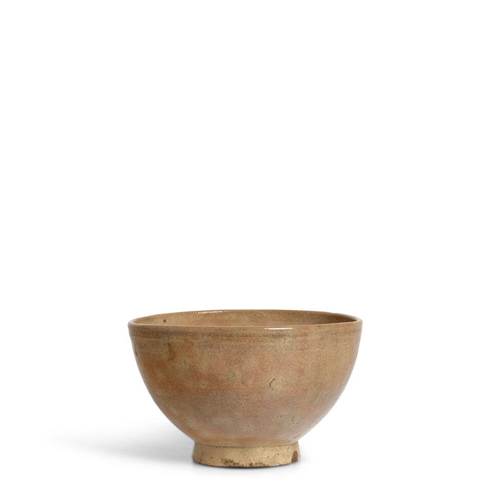 A Gohon-Type Stoneware Tea Bowl Korea, 20th century, (1 of 2)