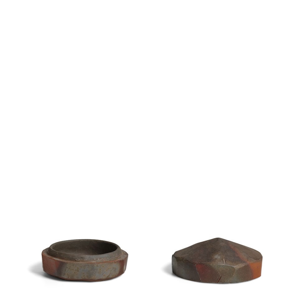 Seihō Kakumi (b.1926), Three Bizen Vessels Japan, Showa era (1926-1989), 20th century, (3) - 2