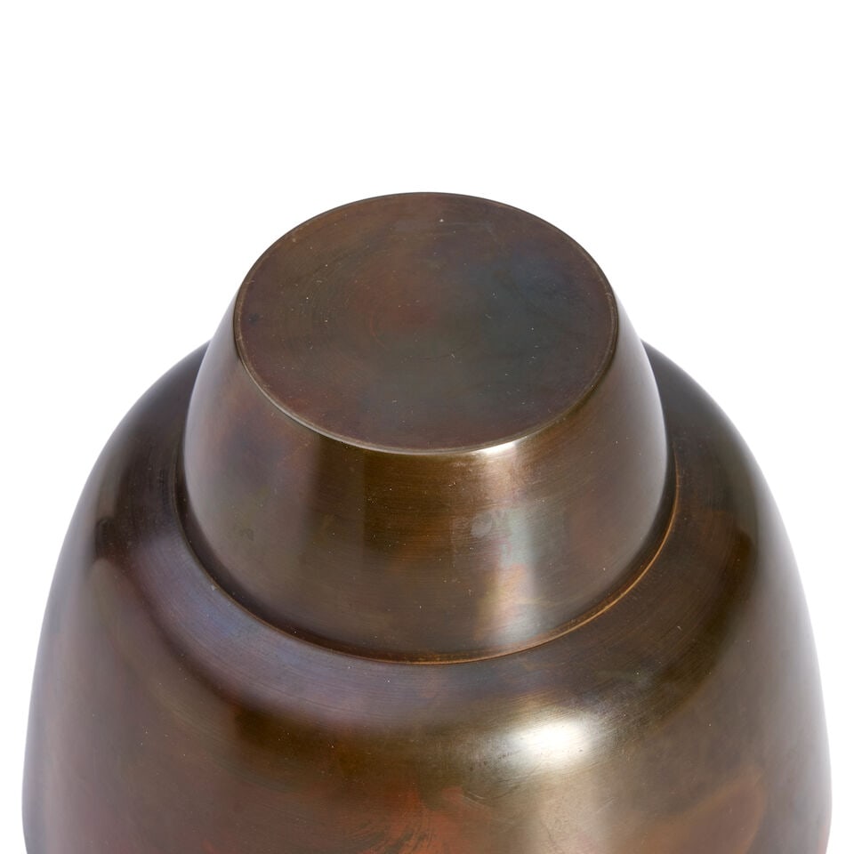 A Bronze Bowl Japan, 20th century, - 2