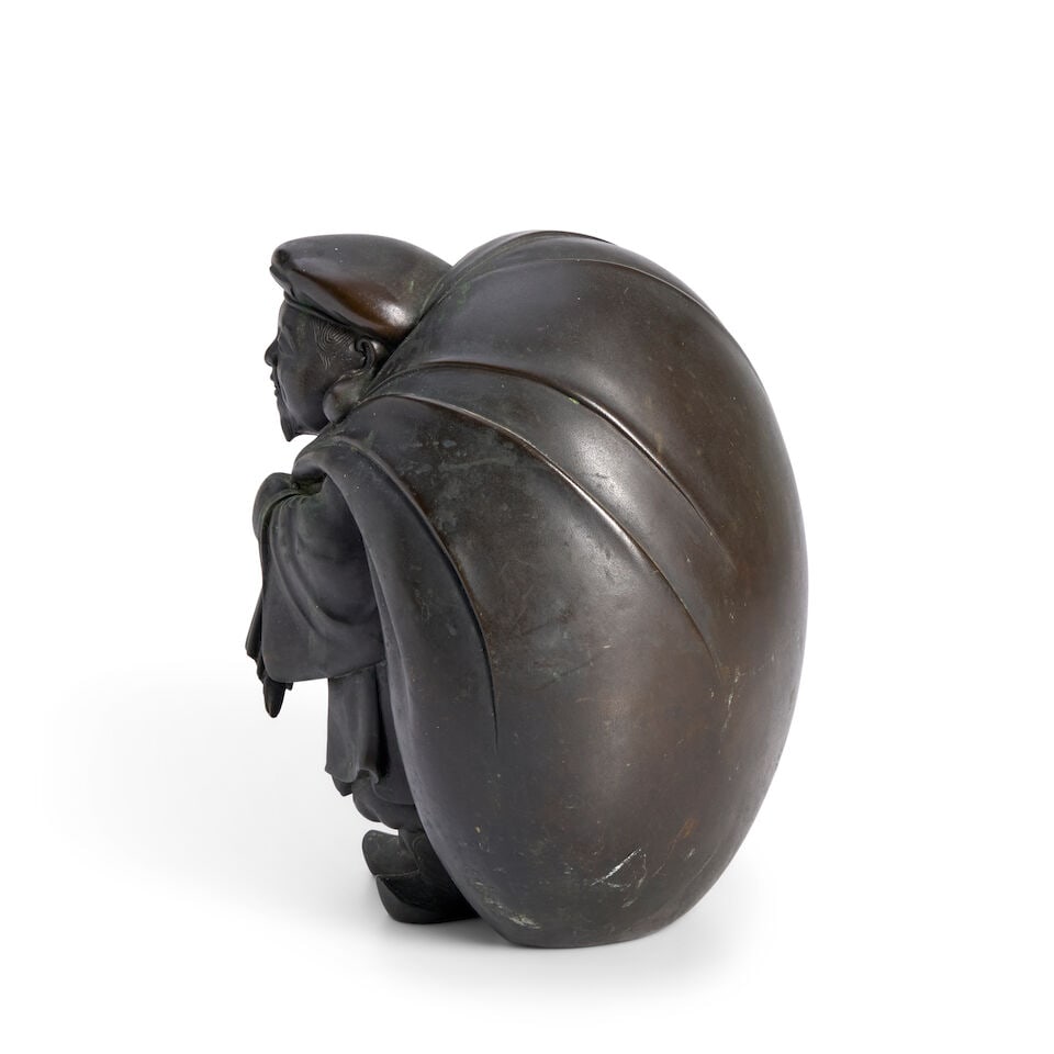 A Bronze Model of Daikoku Japan, Meiji (1868-1912) or Taisho (1912-1926) era, late 19th/early 20... - 4