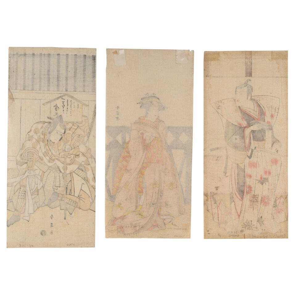 Katsukawa Shunkō (1743-1812), Katsukawa Shun'ei (1762-1819), And Katsukawa Shunjō (Die... - 2