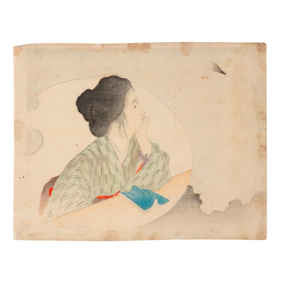 Mizuno Toshikata (1866-1908), Kaburagi Kiyokata (1878-1972), Tomioka Eisen (Sōsai, 1864-190... - 7