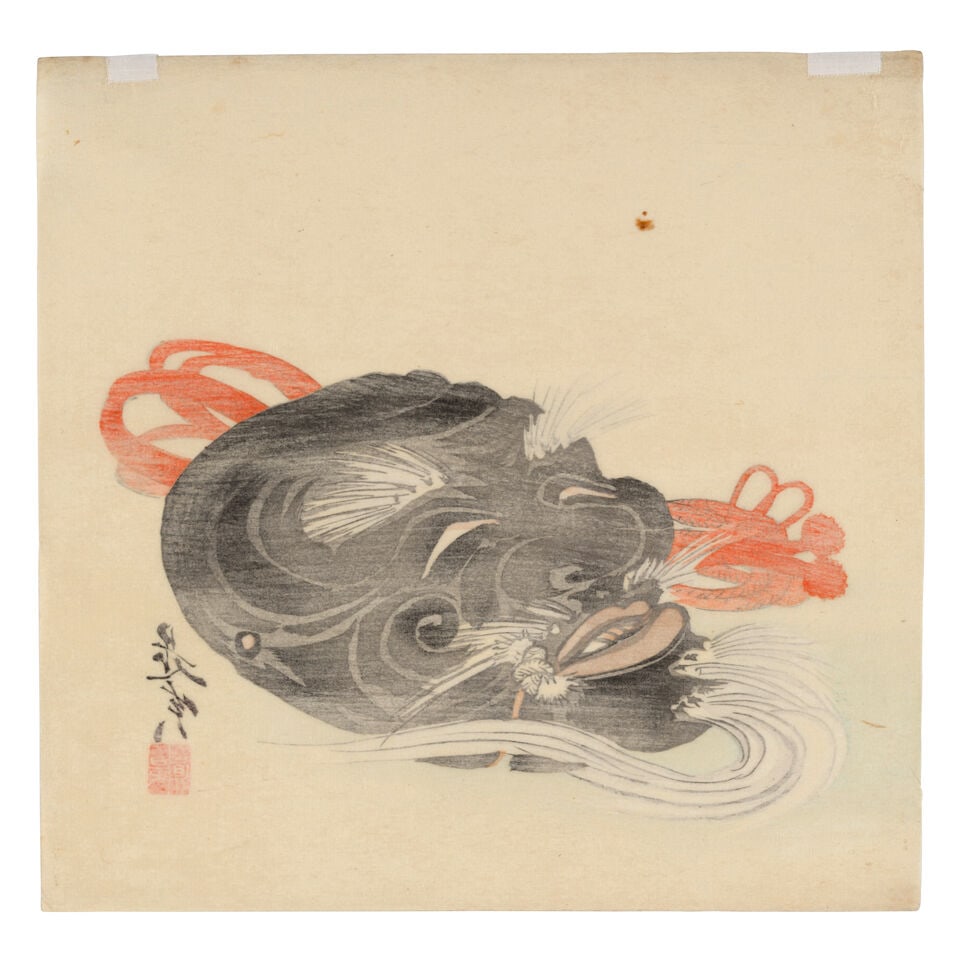 Shibata Zeshin (1807-1891), Four Woodblock Prints Japan, Edo period (1615-1868) or Meiji era (18... - 4