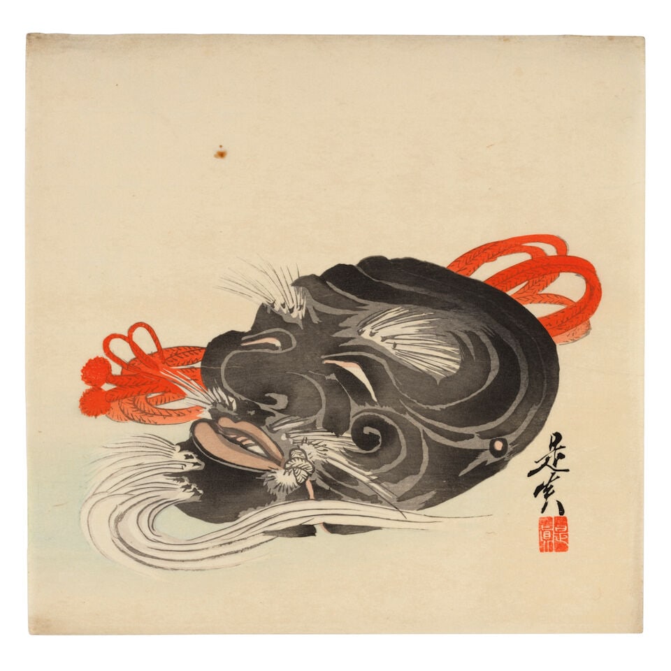 Shibata Zeshin (1807-1891), Four Woodblock Prints Japan, Edo period (1615-1868) or Meiji era (18... - 5
