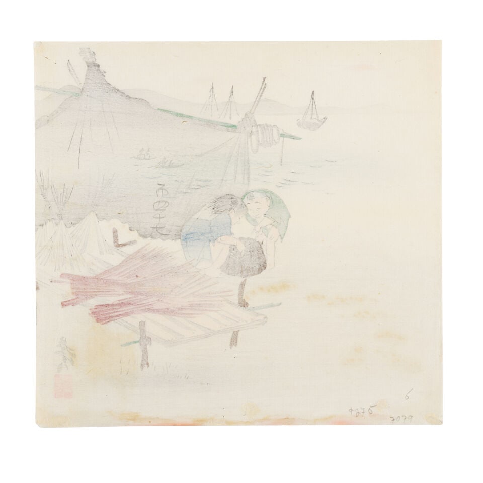 Shibata Zeshin (1807-1891) And Others, Ten Woodblock Prints Japan, Edo period (1615-1868) or Mei... - 4