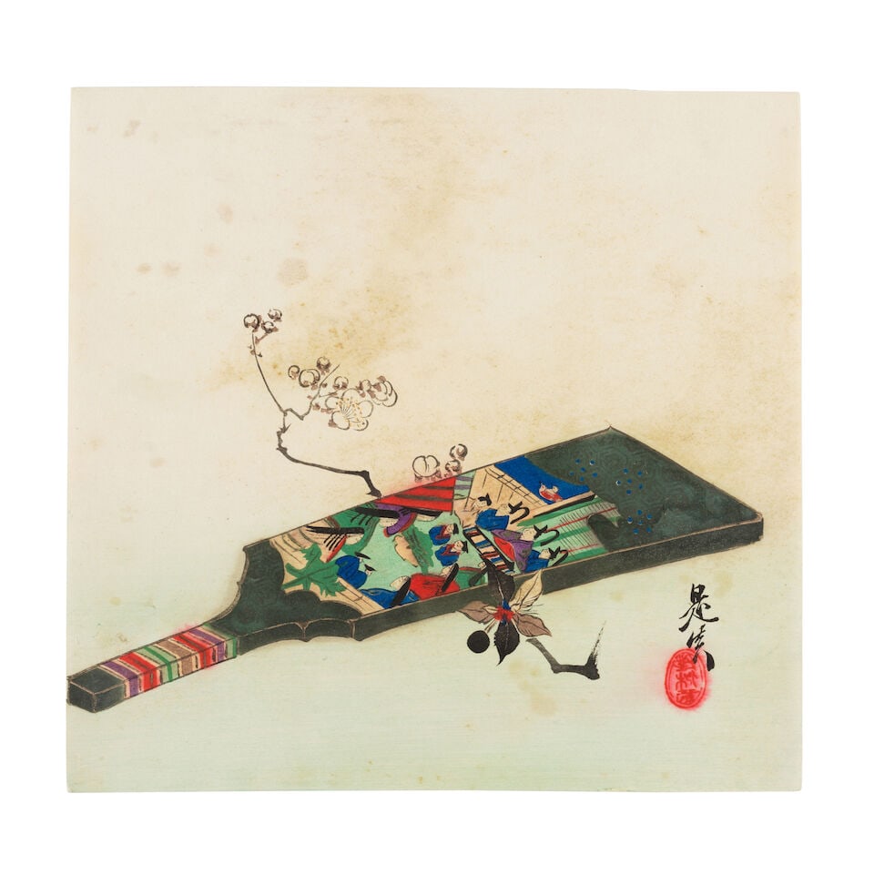 Shibata Zeshin (1807-1891) And Others, Ten Woodblock Prints Japan, Edo period (1615-1868) or Mei... - 7