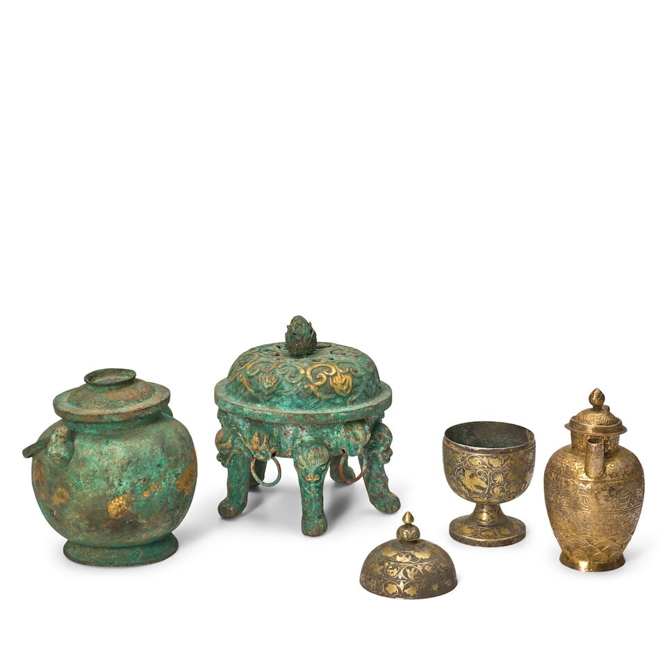 A Group of Four Archaic Style Vessels China, Tang dynasty style, 20th century, (4) - 2