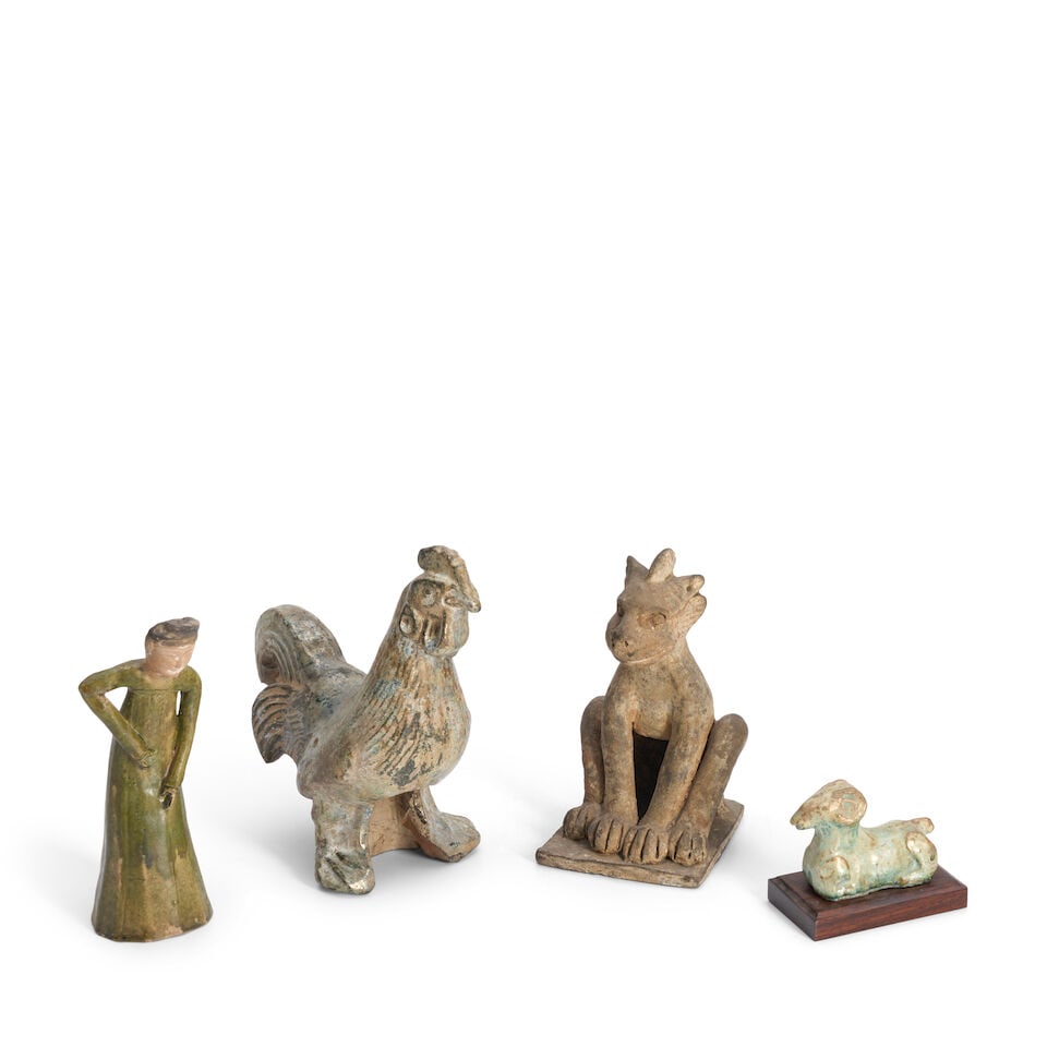 Four Ceramic Figures China, 20th century, (4) (1 of 1)