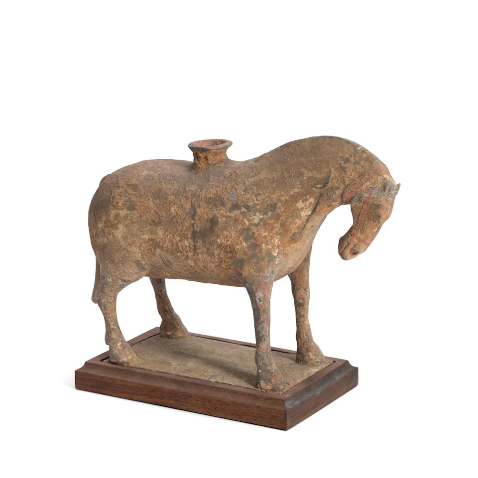 A Pottery Horse China, Northern Wei-style, 20th century, - 2