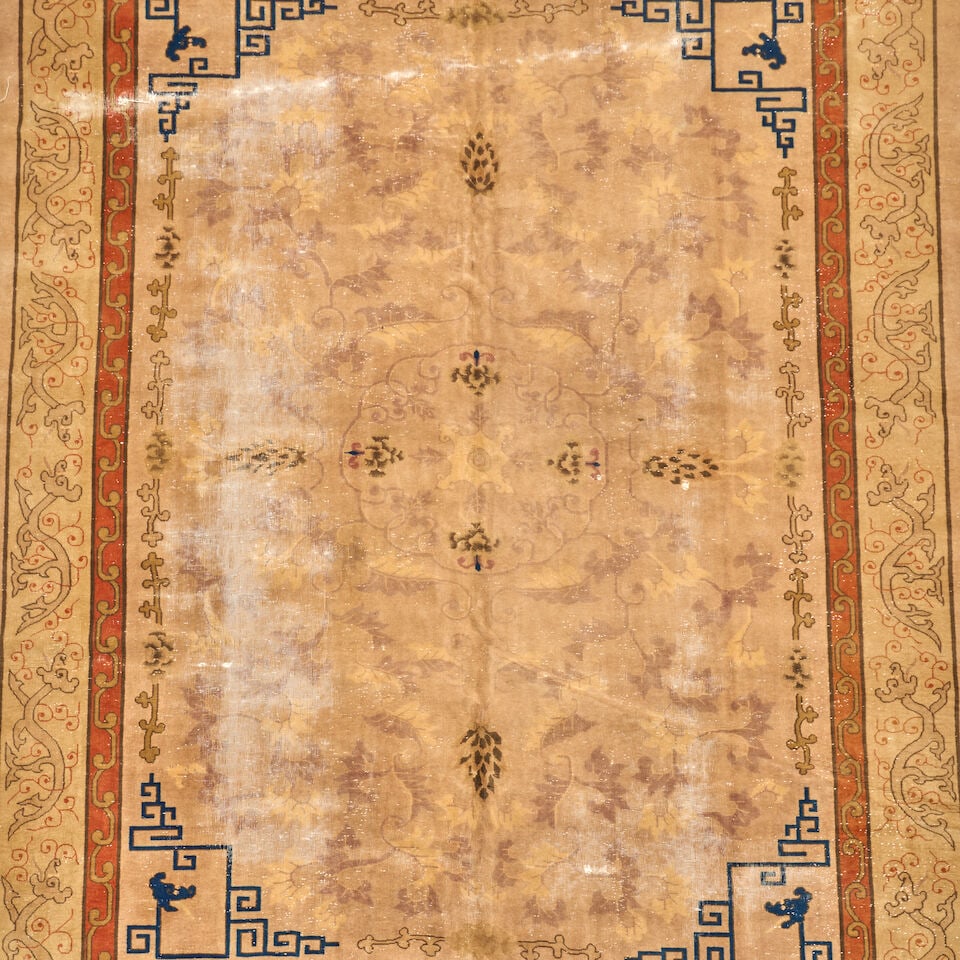 An Art Deco Carpet China, c. first half 20th century, 9 ft. 10 in. x 13 ft. - 2