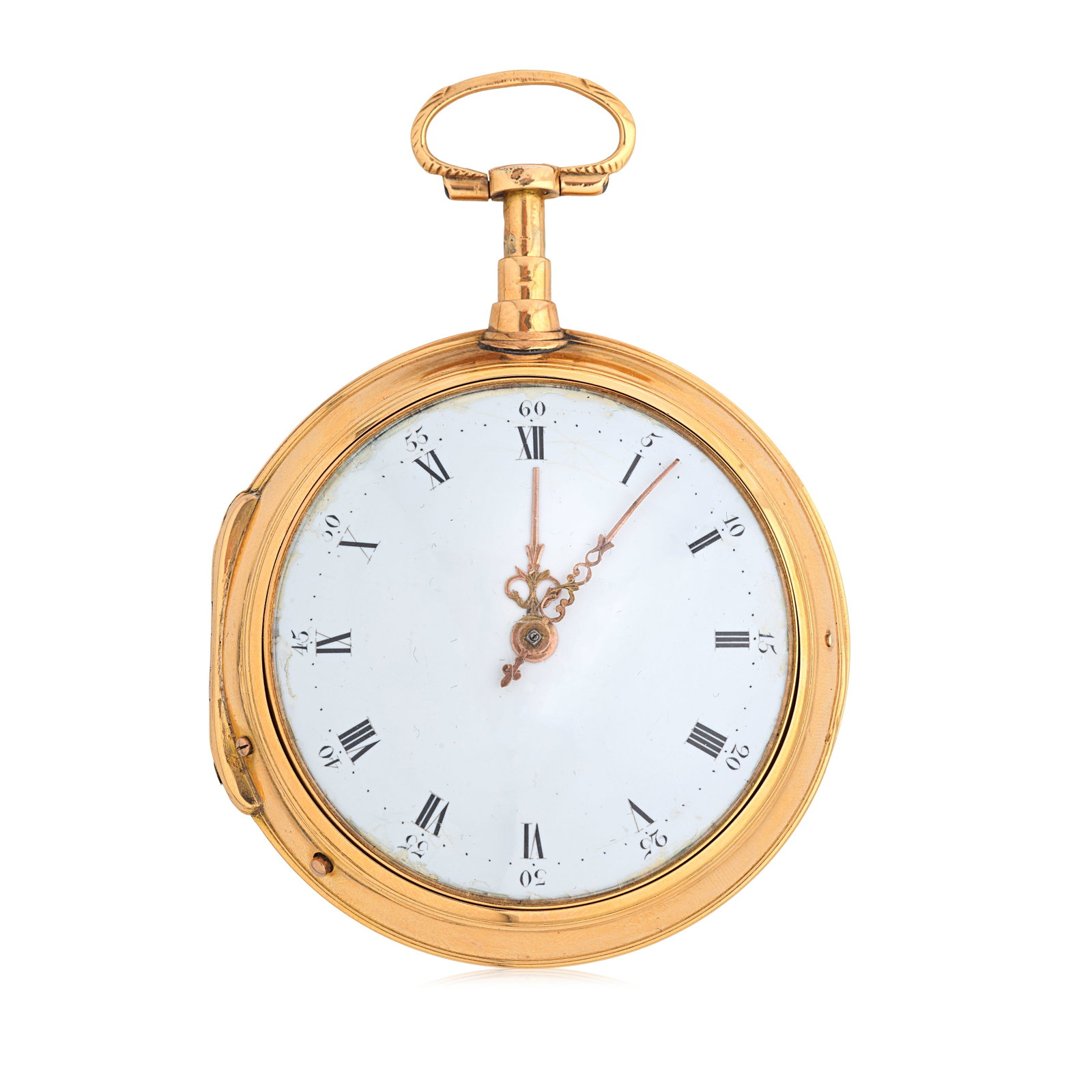 Eardley Norton, London. A fine gold key wind quarter repeating pair case pocket watch London Hal... (1 of 1)
