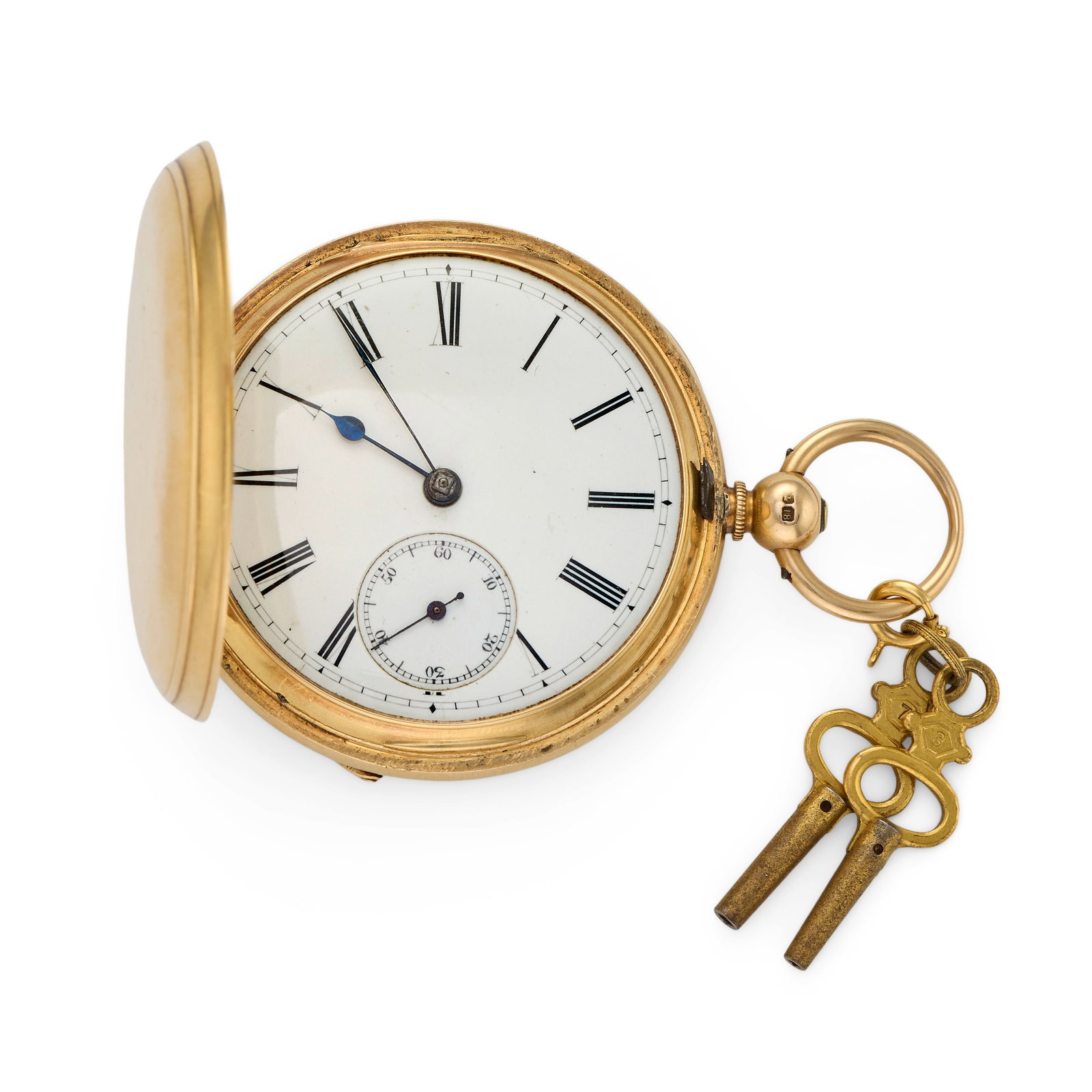Hawley & Co, Regent Street, London. An 18K gold key wind full hunter pocket watch London Hallmar... (1 of 1)
