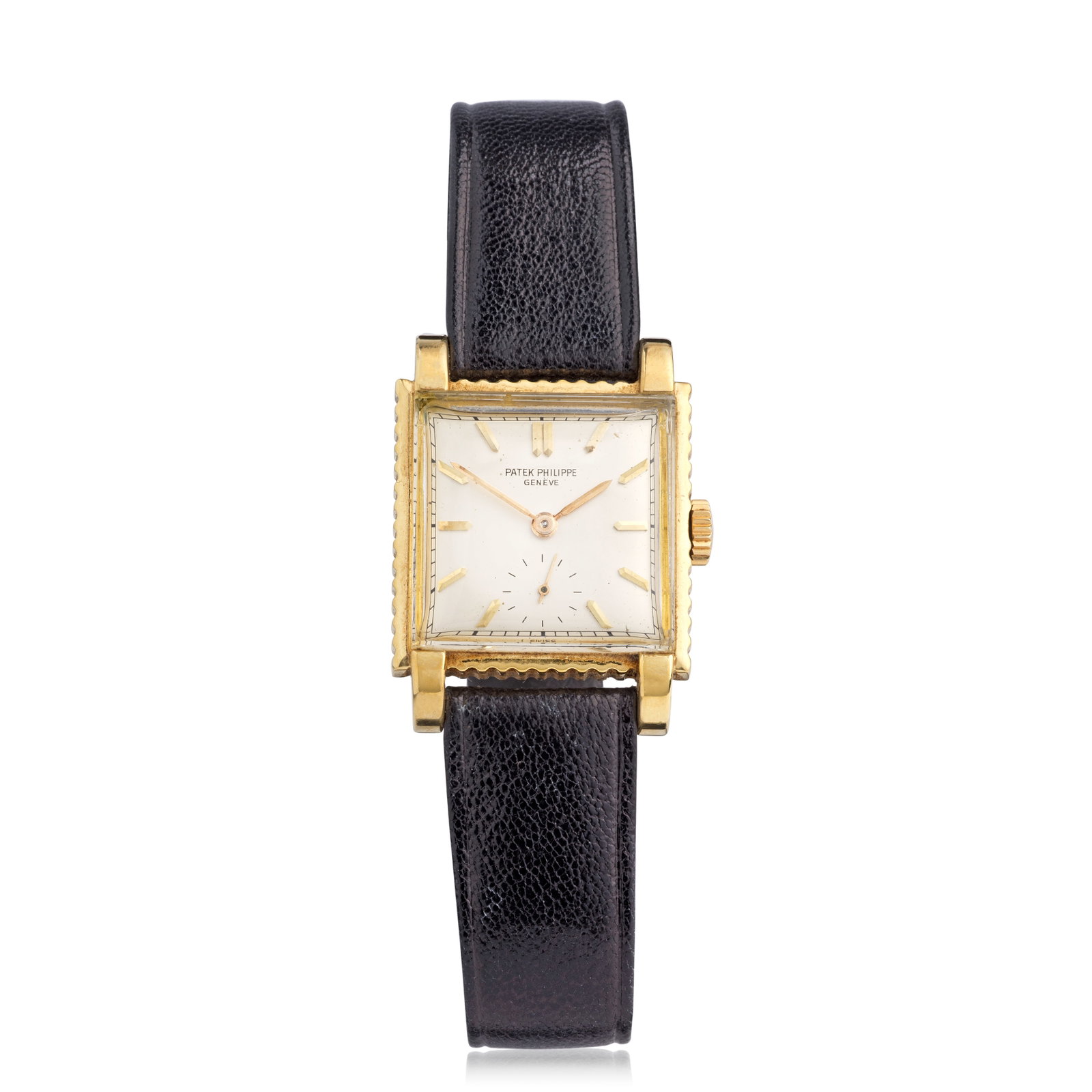 Patek Philippe. An 18K gold manual wind square wristwatch Ref: 2472, Circa 1955 (1 of 1)