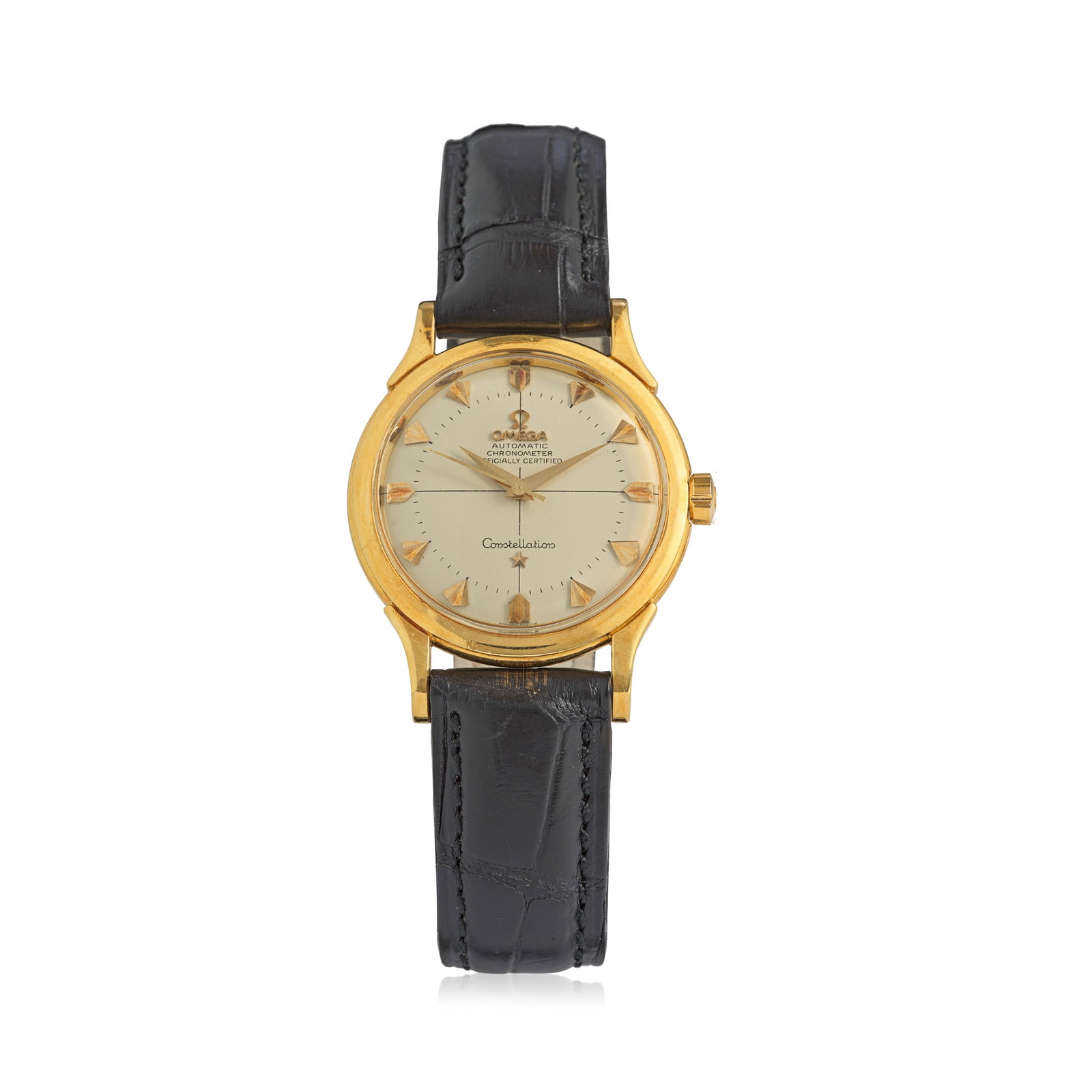 Omega. An 18K gold bumper automatic wristwatch Constellation, Ref: 2782/2799, Circa 1954 (1 of 1)