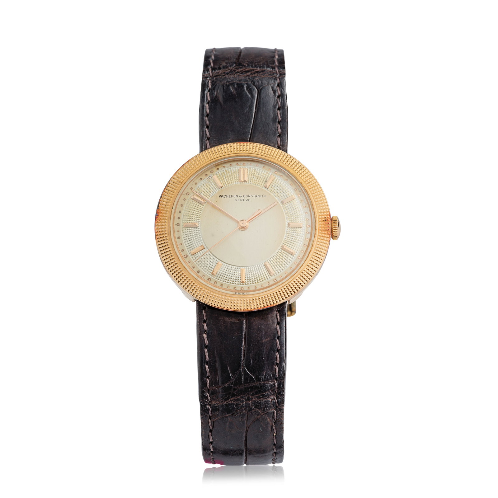 Vacheron & Constantin. An unusual 18K rose gold manual wind wristwatch 'Disco Volante', Circa 1960 (1 of 1)