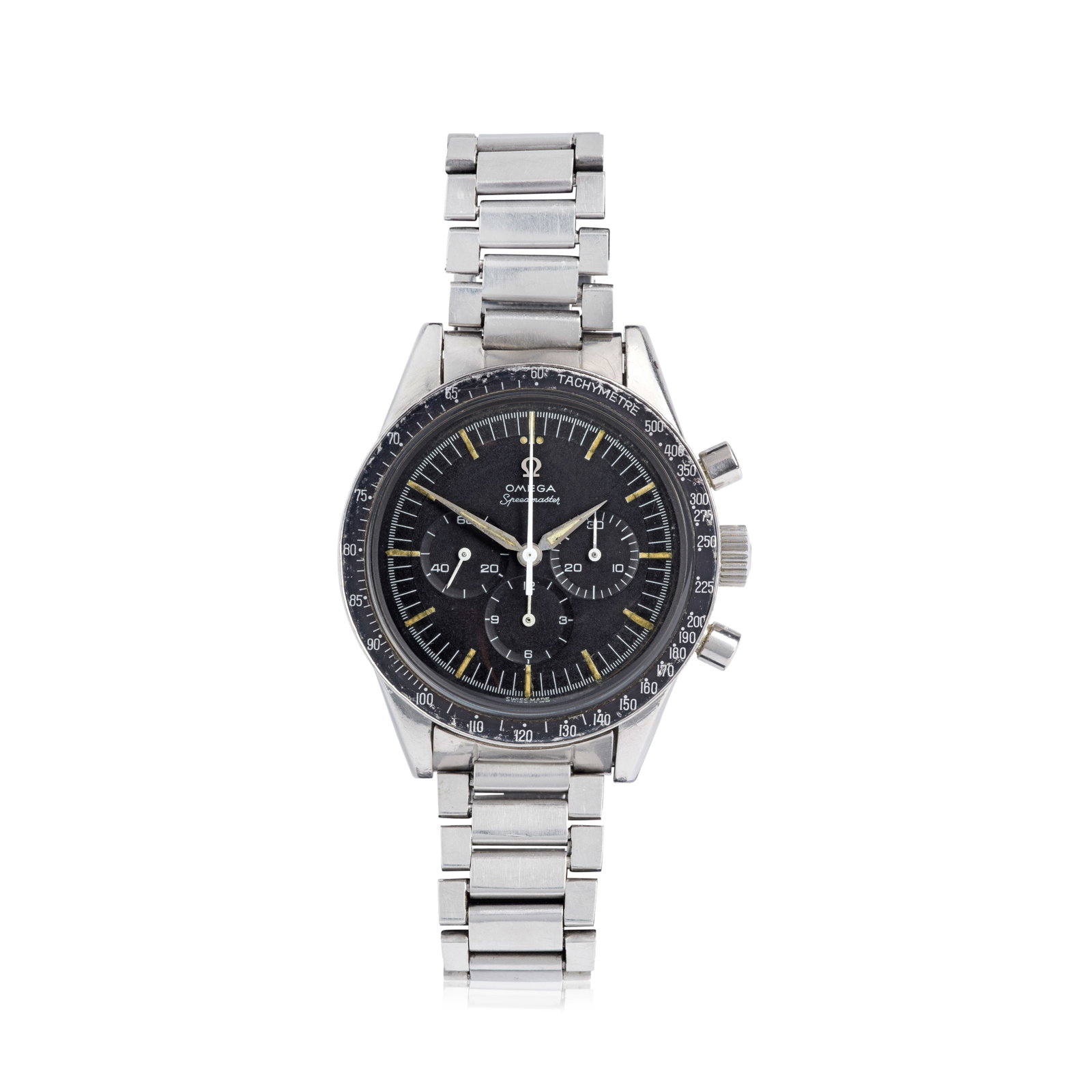 Omega. A stainless steel manual wind chronograph bracelet watch Speedmaster, Ref: 2998-4, Circa... (1 of 1)