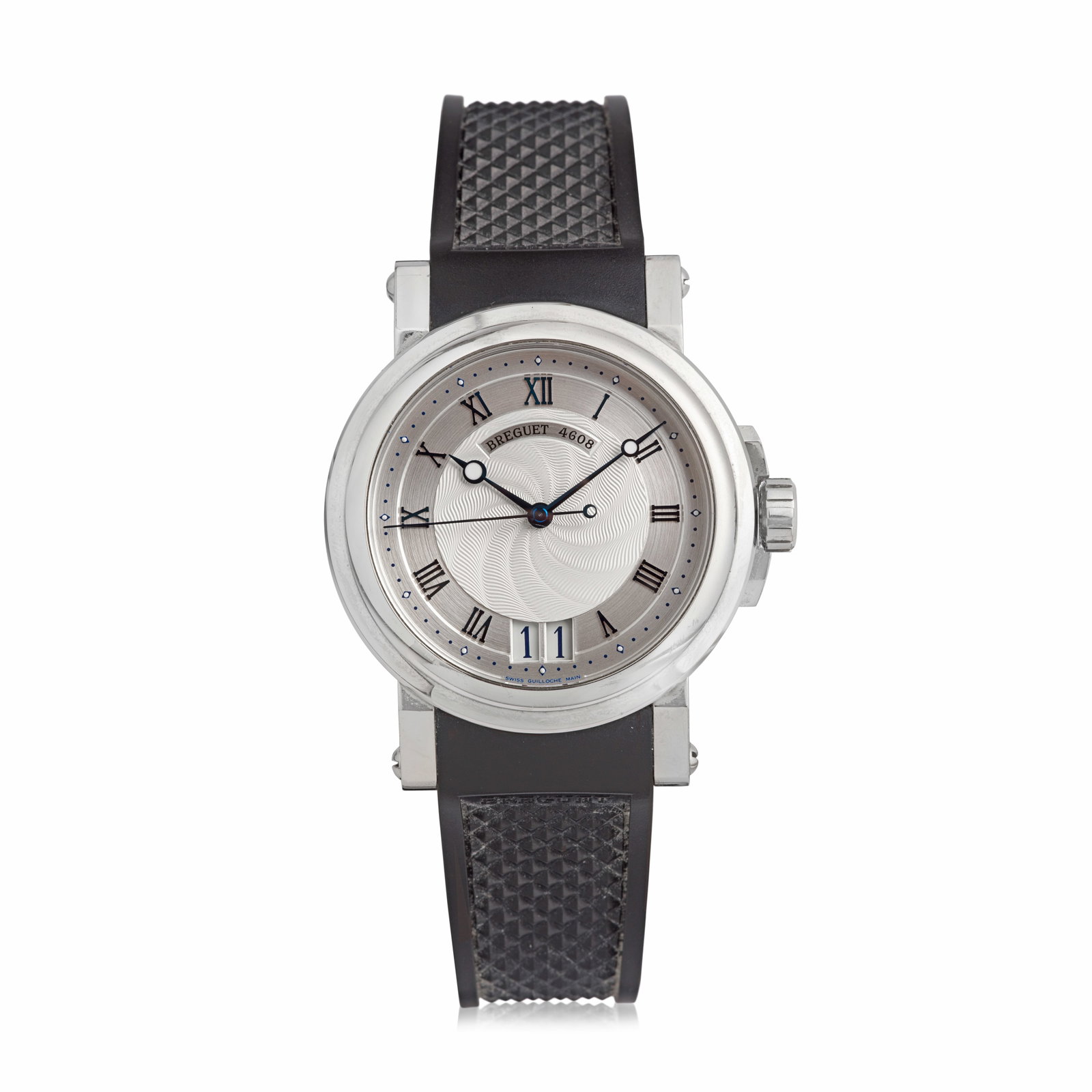 Breguet. A stainless steel automatic calendar wristwatch Marine Big Date, Ref: 5817, Circa 2005 (1 of 1)