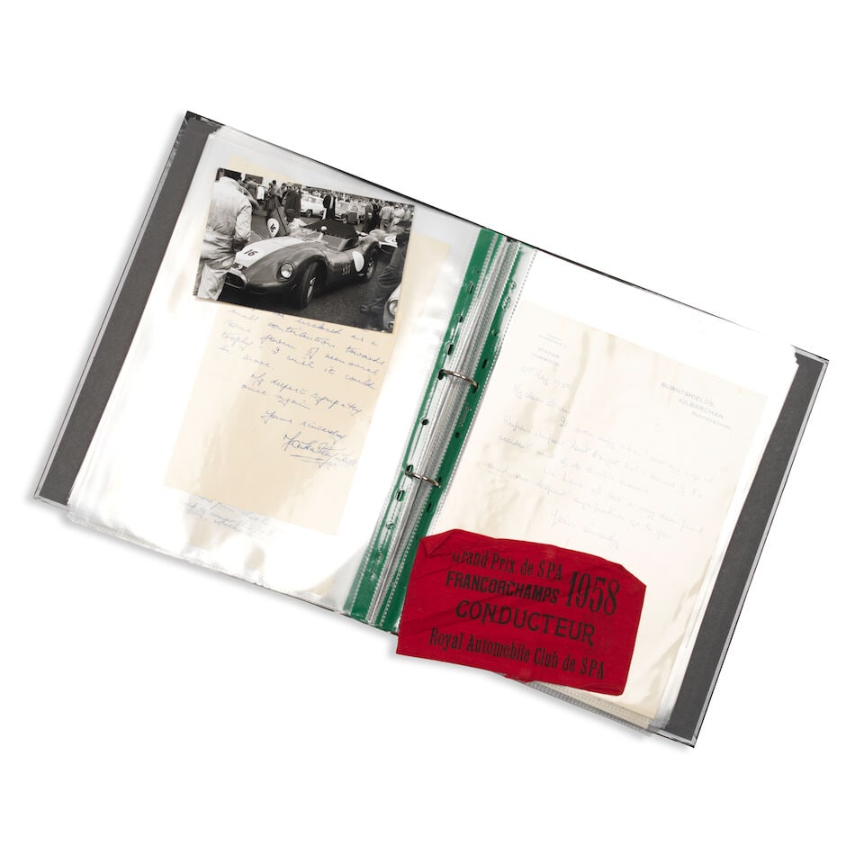 Condolence letters and correspondence pertaining to the death of Archie Scott Brown at Spa-Franc... - 2