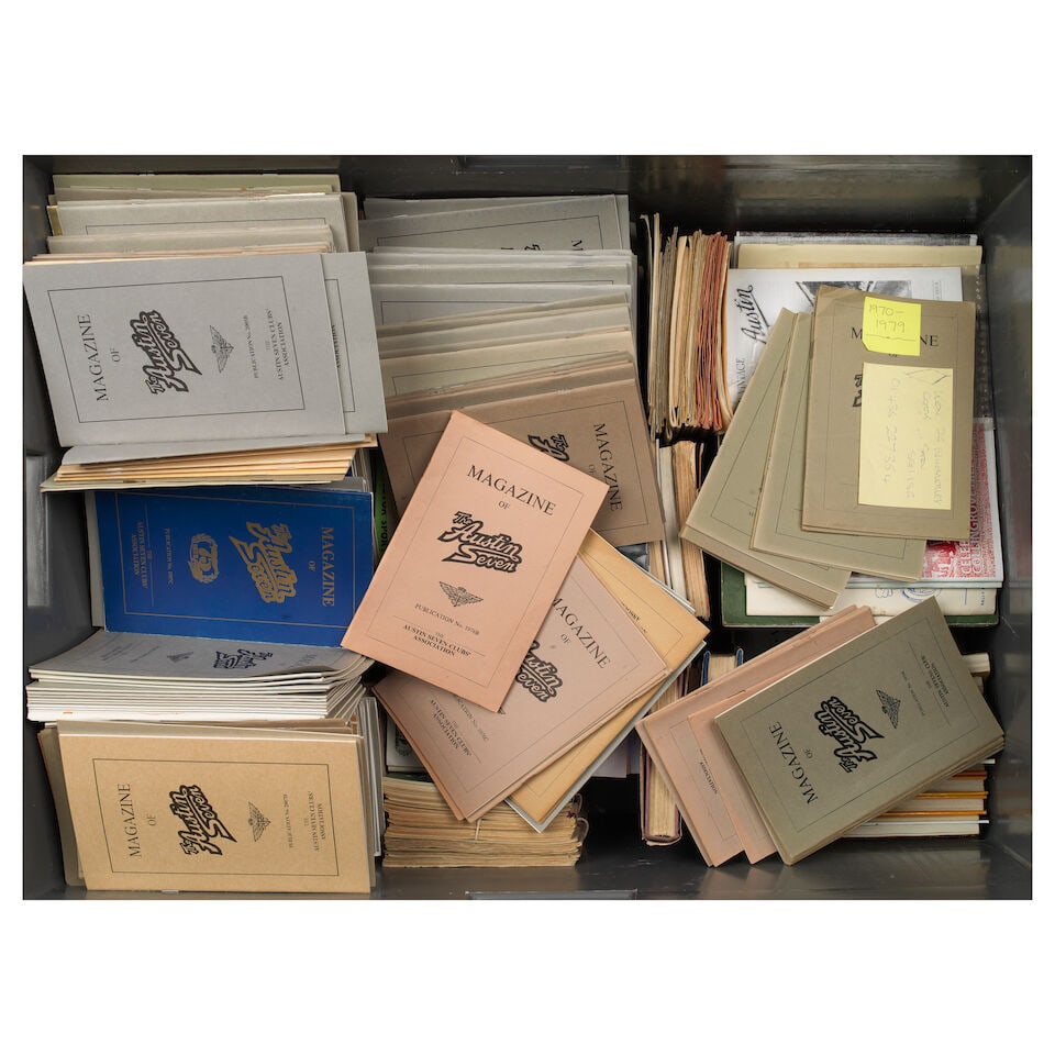 A quantity of Austin literature and ephemera, mainly Austin 7, ((Qty)) (1 of 2)