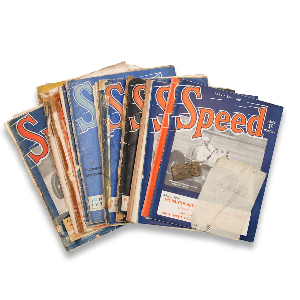 Speed, June 1935 to December 1936, ((Qty)) - 2