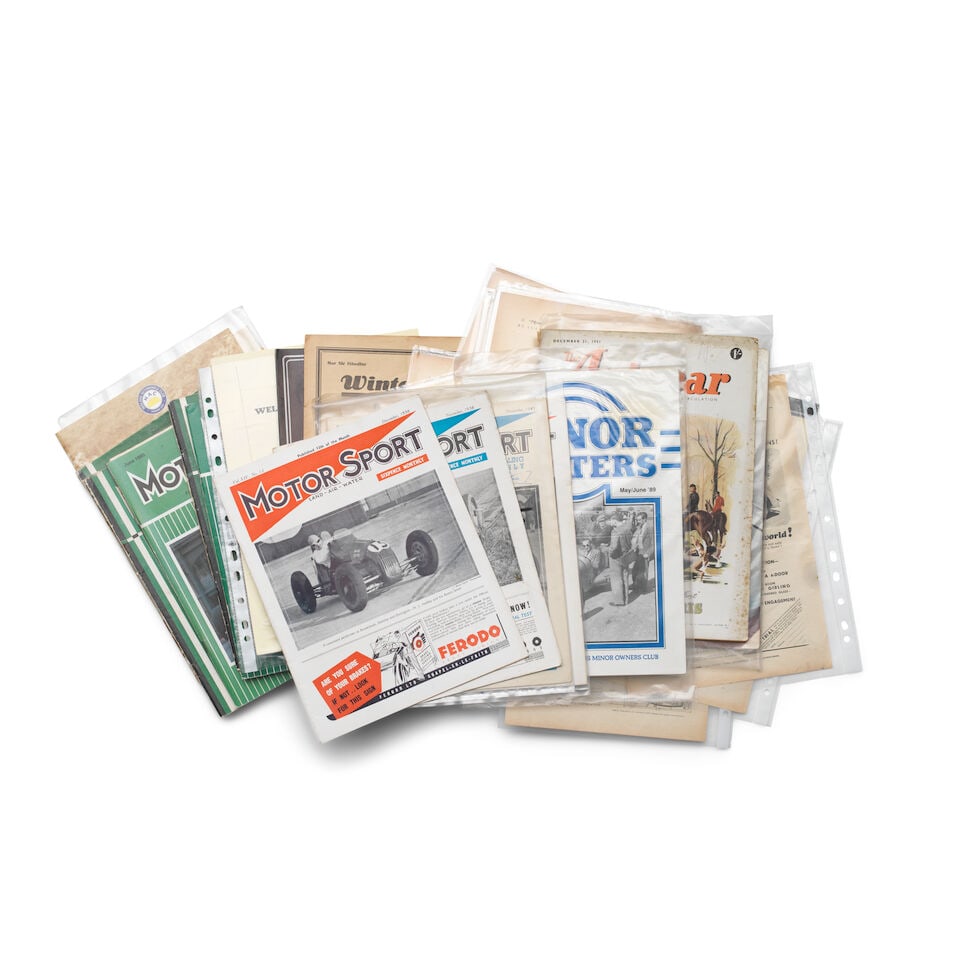 A quantity of assorted motor racing ephemera, ((Qty)) - 3