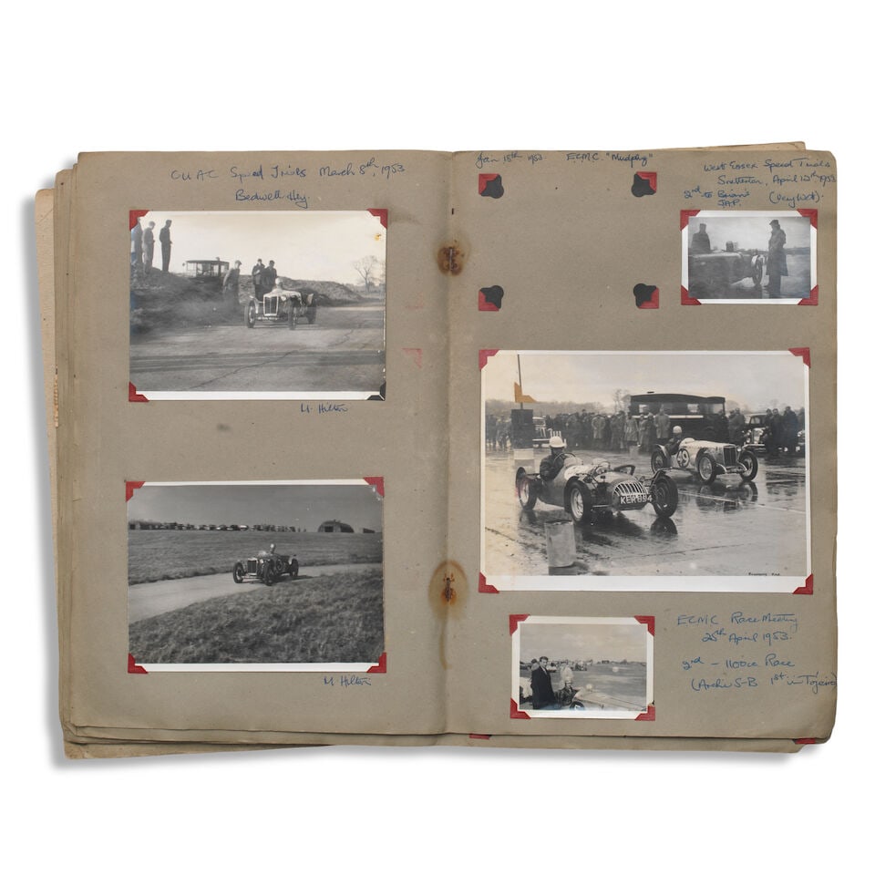 Don Moore's scrapbook and diaries relating to Lister cars, 1950s, From the Brian Lister Collect... - 3