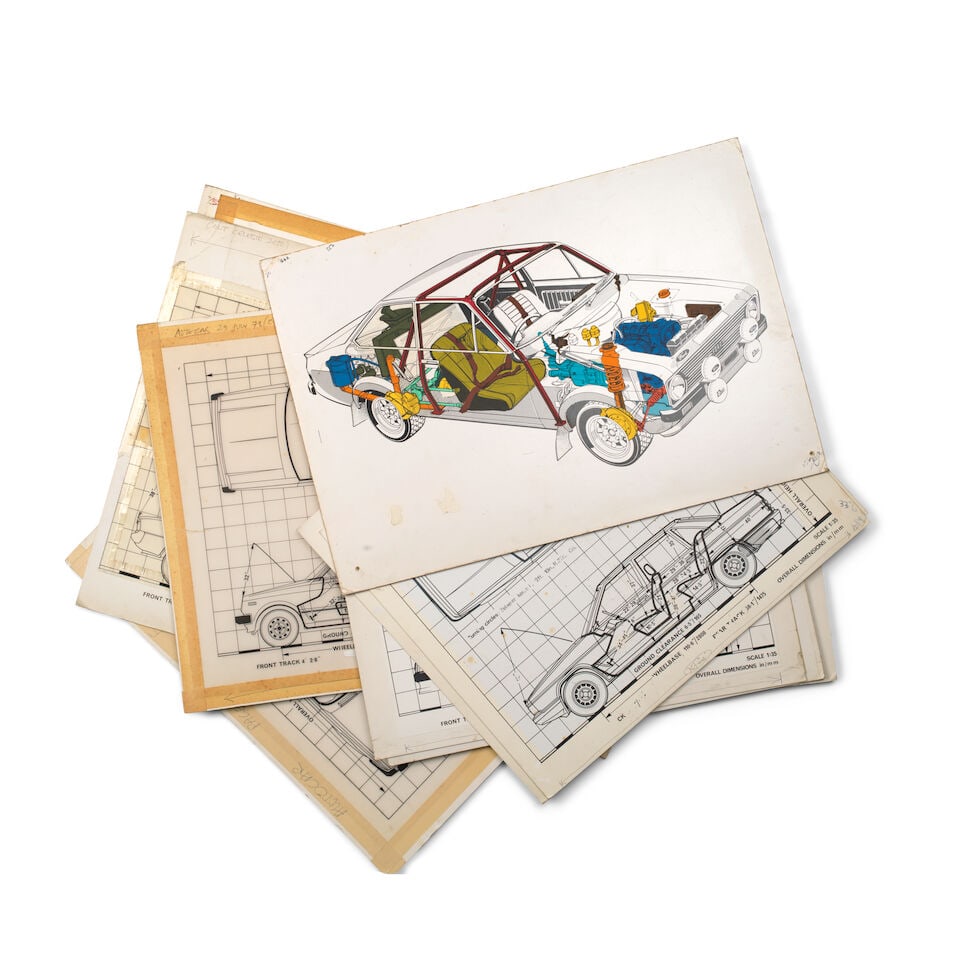 Assorted Technical illustrations from The Autocar Archives, ((Qty)) - 2