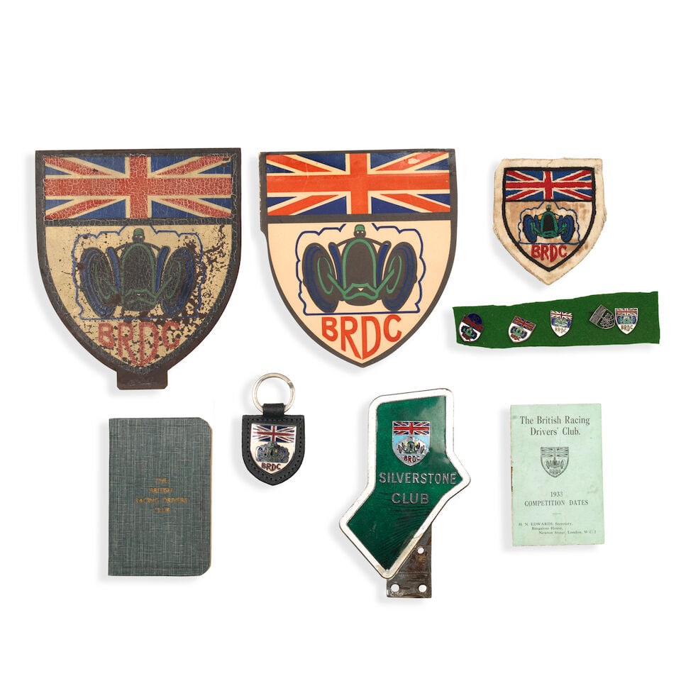 A BRDC Silverstone Club badge, ((Qty)) (1 of 1)