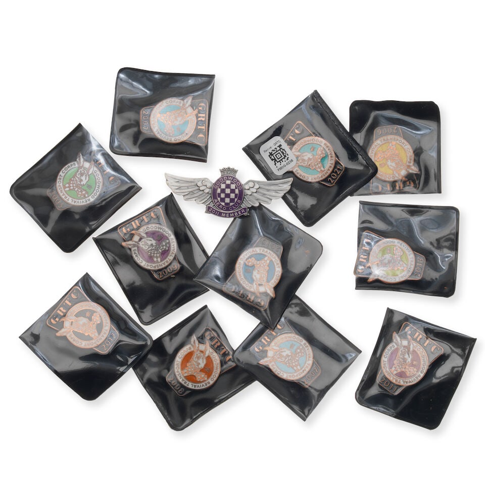 A quantity of GRRC and other Goodwood event badges, lapels and collectibles, ((Qty)) - 4
