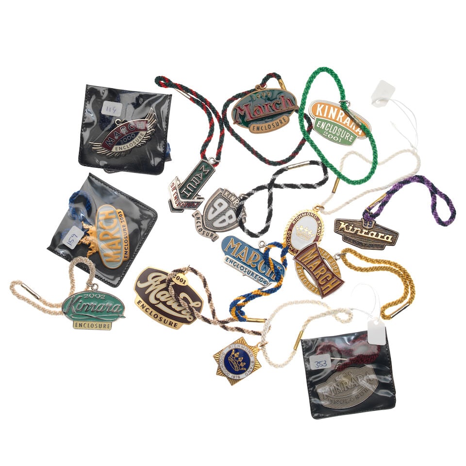 A quantity of GRRC and other Goodwood event badges, lapels and collectibles, ((Qty)) - 8
