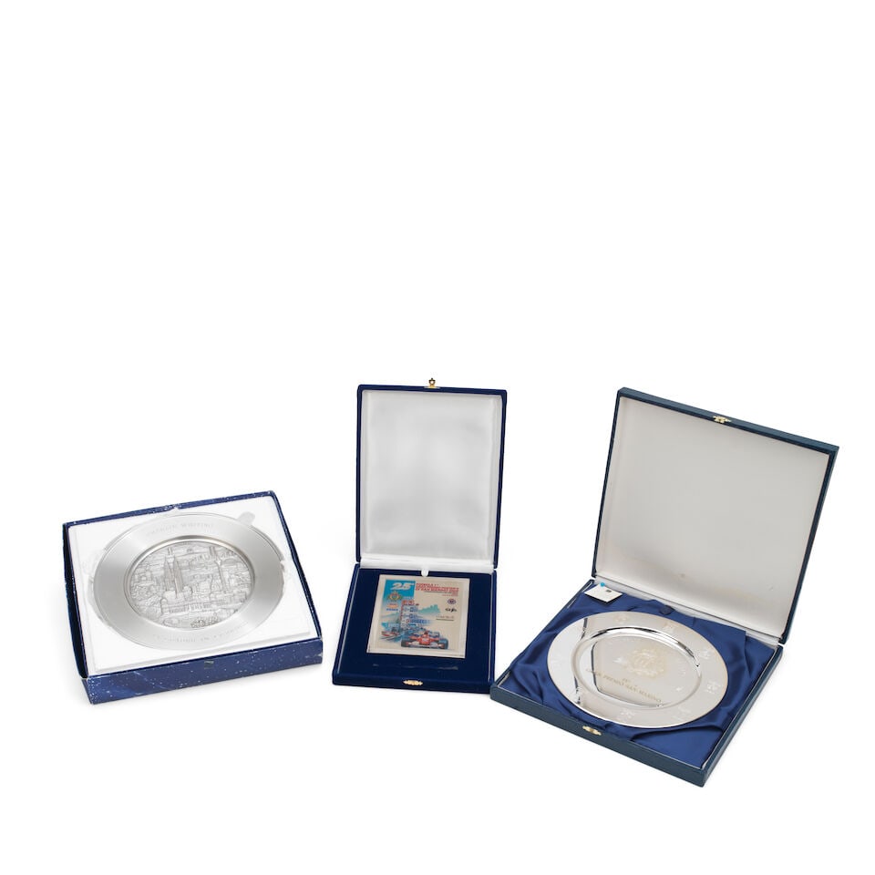 Six Formula 1 commemorative gifts, formerly the property of Charlie Whiting, ((6)) - 2